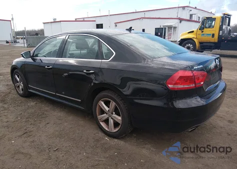 2012 Volkswagen Passat 2.5L Se from USA, damaged, VIN 1VWBP7A38CC040753